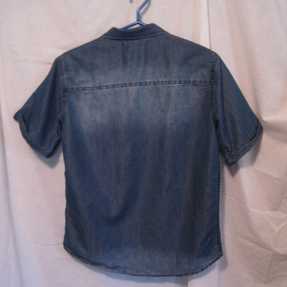 Hollywood The Jean People Button Down Short Sleeve - Picture 2 of 3